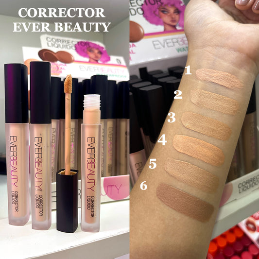 CORRECTOR EVER BEAUTY TAPA NEGRA