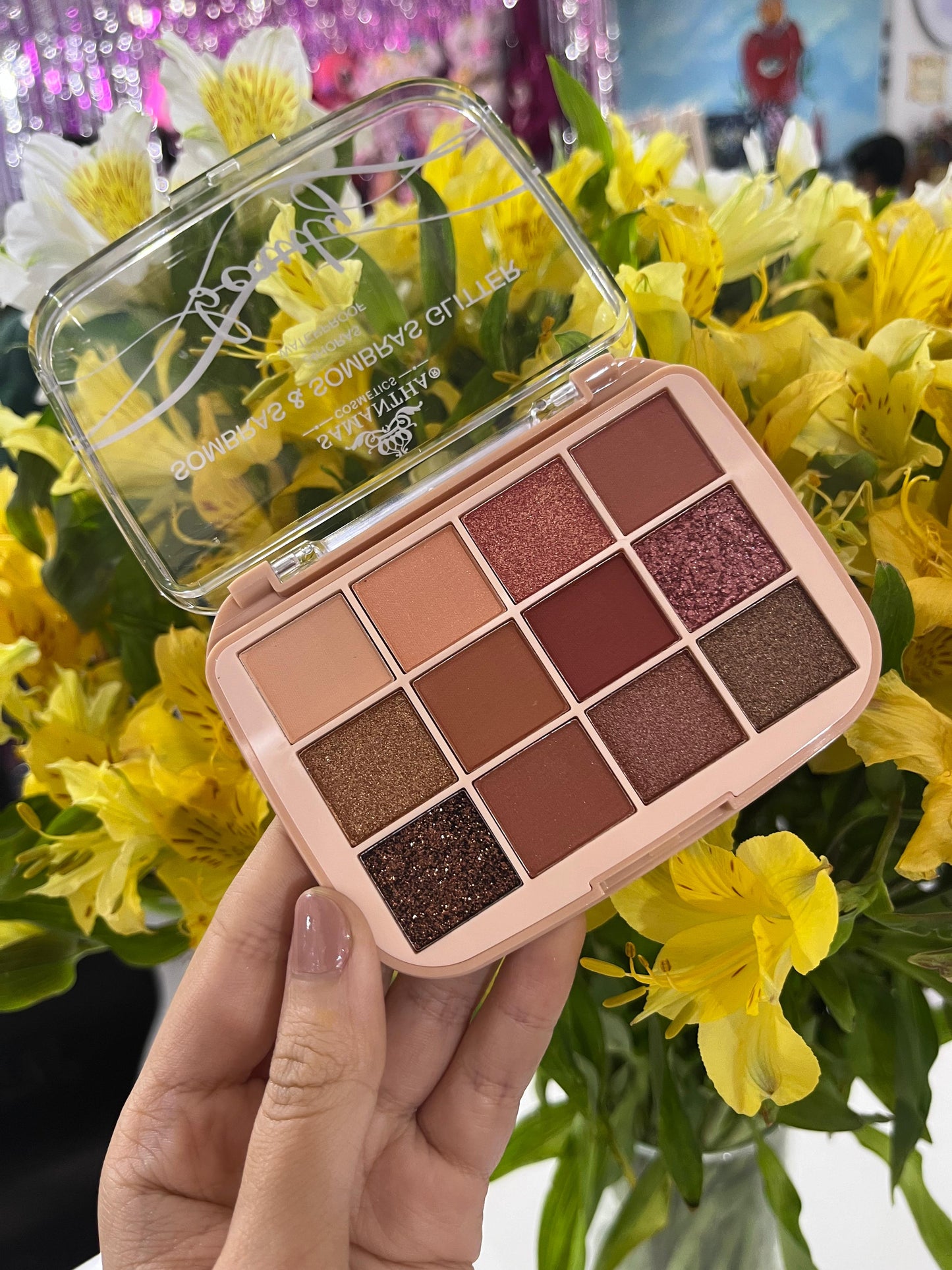 MINI PALETA NUDE x12 sombras