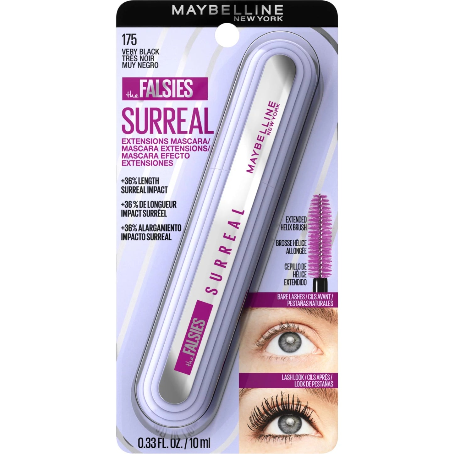 MASCARA SURREAL MAYBELLINE A PRUEBA DE AGUA