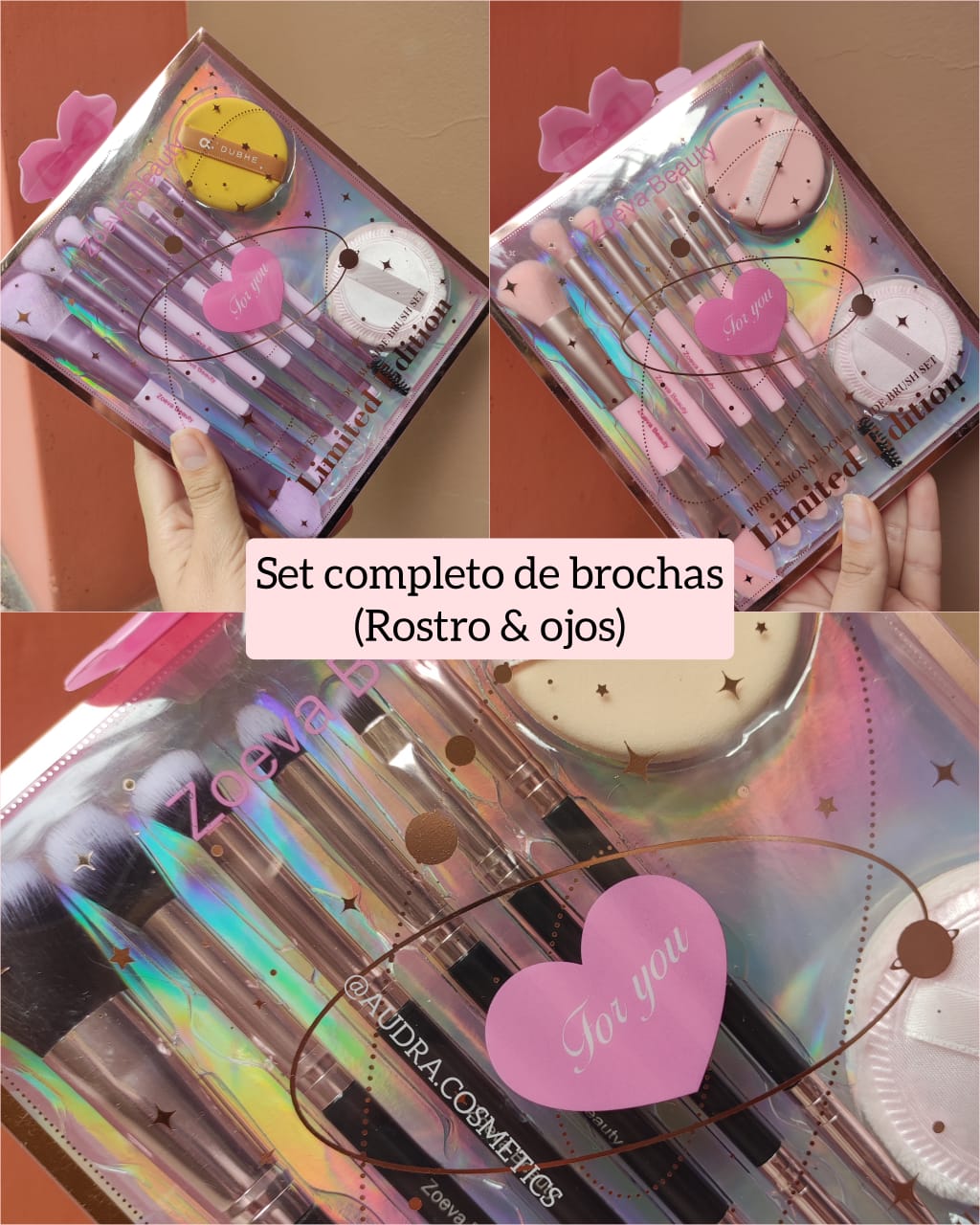 BROCHAS CON BORLA 2 EN 1